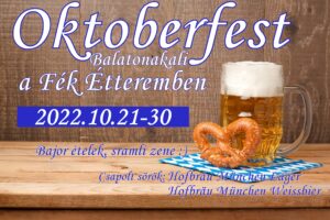 Oktoberfest a Fék Étteremben @ Fék Étterem